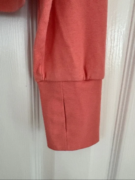 Sweaty Betty After Class Hoodie Sweatshirt Coral Women’s Medium - Picture 6 of 8